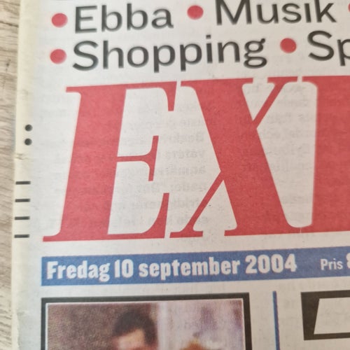 Expressen tidning från 2004