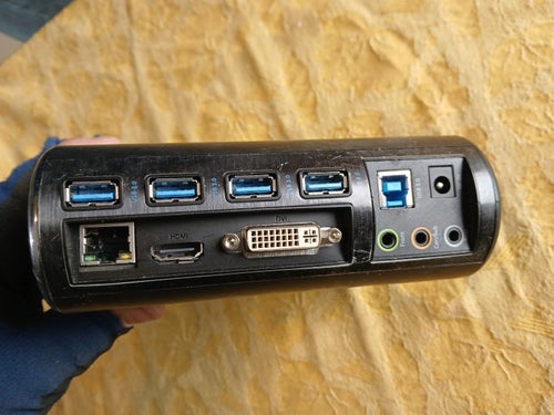 Icy Box IB-DK2651AC USB 3.0 Multi Dockingstasjon til bærbar PC