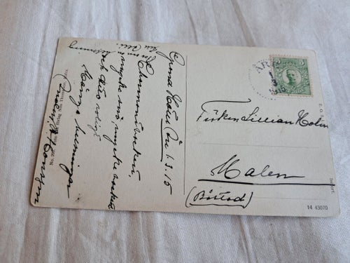 FIN STÄMPEL ÅRE 1916