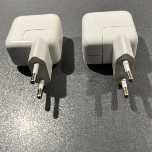 2x Apple 5W USB-strömadapter