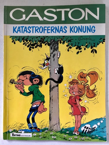 GASTON KATASTROFERNAS KONUNG Franquin 1985