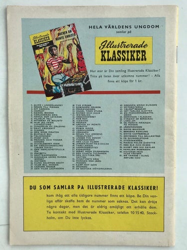 Ill Klassiker - 81. En Yankee vid kung Arthurs hov. FN+