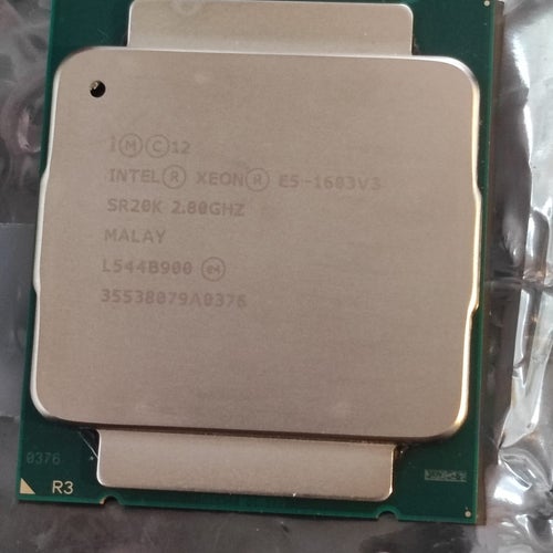Intel Xeon E5-1603 V3 - LGA2011 för X99 Moderkort - 4 Kärnor