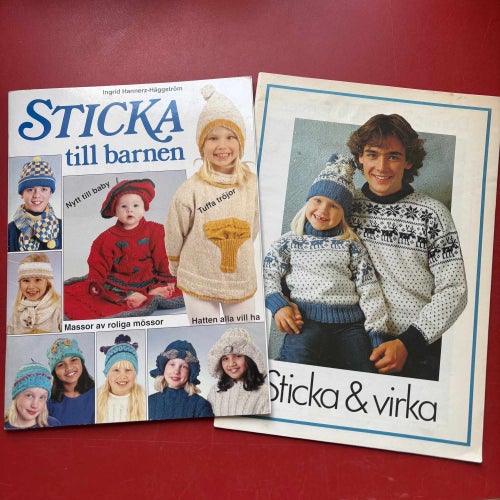 STICKA TILL BARNEN + STICKA & VIRKA
