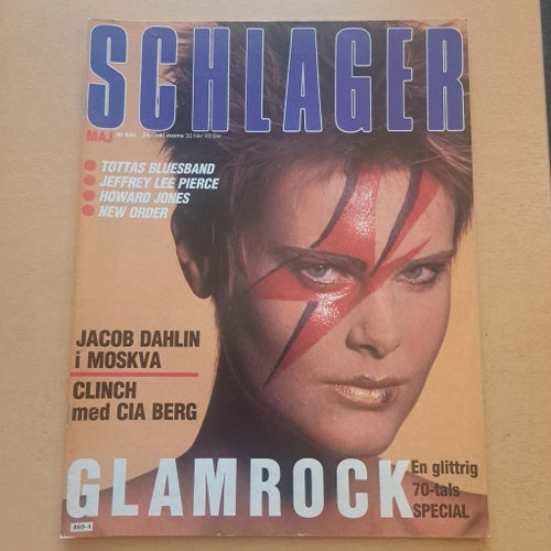 Schlager tidning Maj 1985