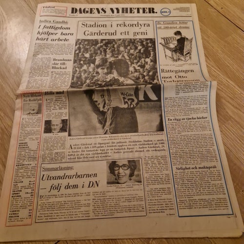 Dagens Nyheter 2 juli 1975