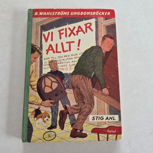 Vi fixar allt • Nr 980 • B. Wahlströms ungdomsböcker • 1959 • 1:a utgåva