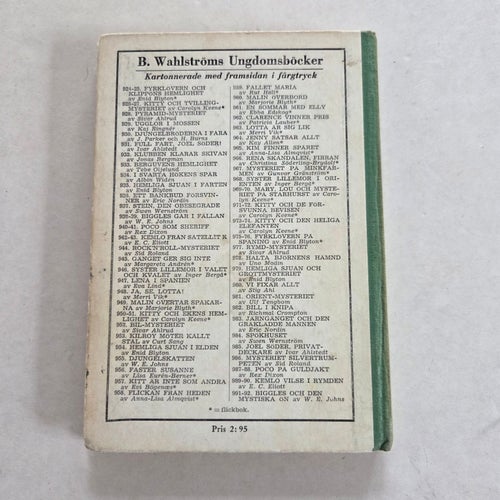 Vi fixar allt • Nr 980 • B. Wahlströms ungdomsböcker • 1959 • 1:a utgåva