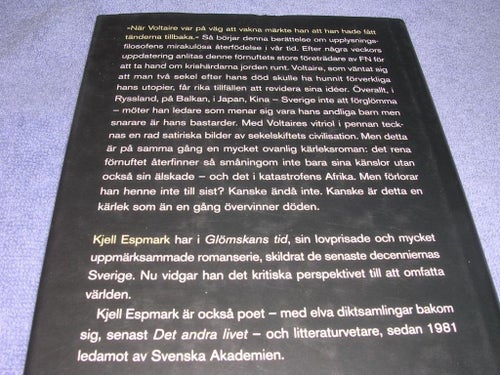 Espmark, Kjell - Voltaires resa (inb)