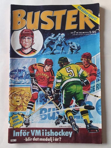 Buster nr 7 från 1983