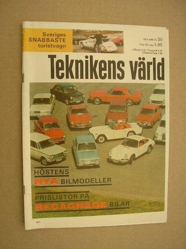 Teknikens Värld 1966 Nr.20
