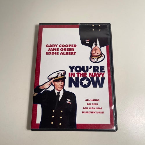 DVD - You’re in the Navy Now (Flottans Johnny). 1951. Usa import. Gary Cooper