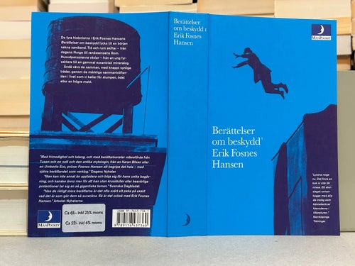 Berättelser om beskydd av Erik Fosnes Hansen, bok, Very good plus