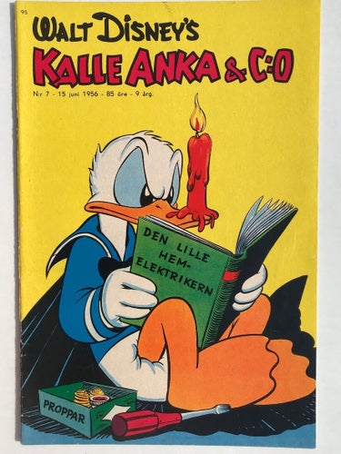 Kalle Anka - 1956:7. FN+