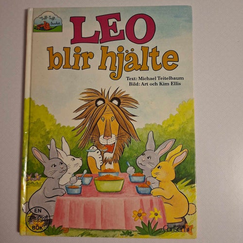 Leo blir hjälte (inb) bilderbok lejonet Leo