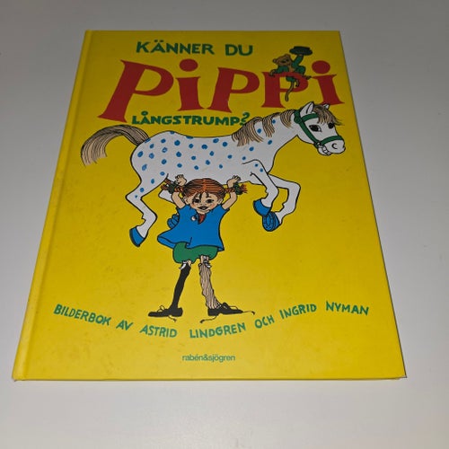 Känner du Pippi Långstrump? av Astrid Lindgren, 2016