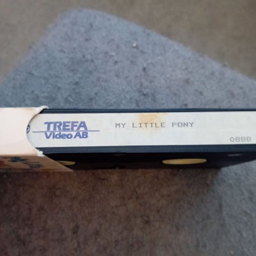 My Little Pony VHS - TREFA Video AB (pappomslag)