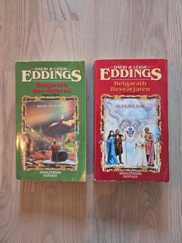 Belgarath Besvärjaren, båda böckerna av David & Leigh Eddings, 1994