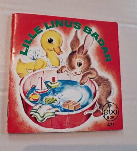 Lille Linus Badar - Pixi-bok 471