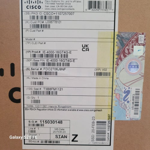 Cisco IE-4000-16GT4G-E