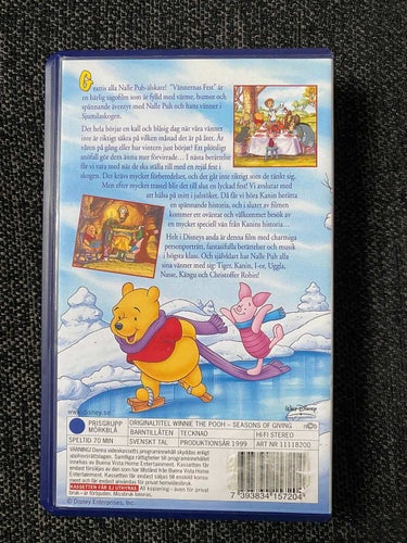 Disney - Nalle Puh - Vännernas fest - VHS