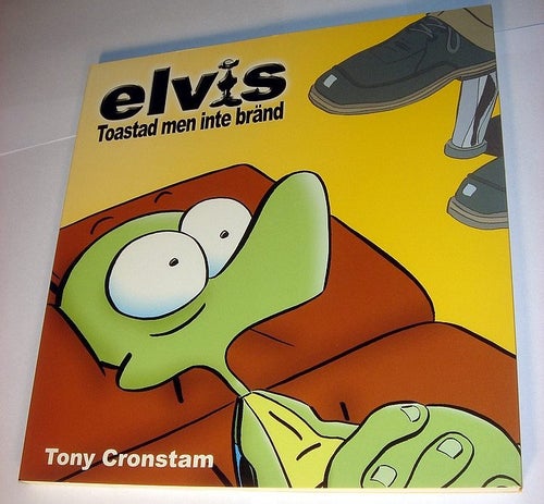 ELVIS ALBUM 4 toastad men inte bränd NY OLÄST
