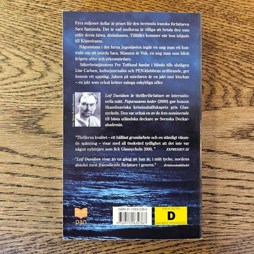 Den lejde mördaren - Leif Davidsen