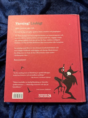 Varning! Läskigt: Rysliga berättelser och kusliga spöktips