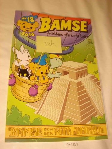 BAMSE 2016 18 (svensk) NY OLÄST