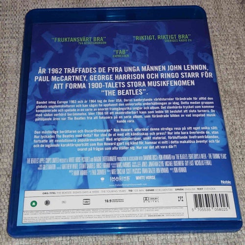 The Beatles - Eight Days A Week - Blu-ray
