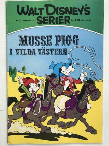 Walt Disney´s Serier - 1972:2 FN+
