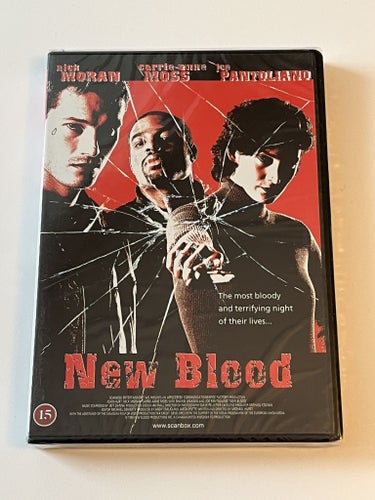 New blood (John Hurt & Nick Moran, 1999). Inplastad DVD