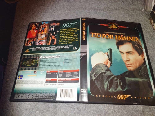 Tid för hämnd (DVD, Timothy Dalton) - James Bond