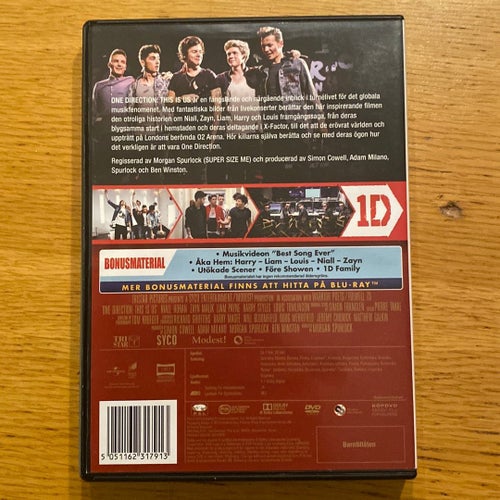 One Direction: This Is Us (DVD) Sv Text