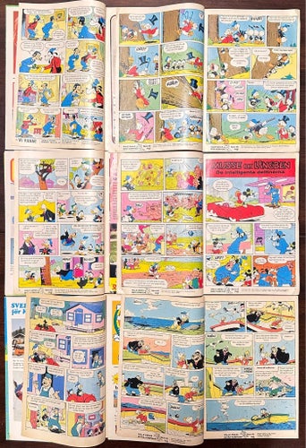 Kalle Anka & C:o, Walt Disney's, 1971-81, 9 st.