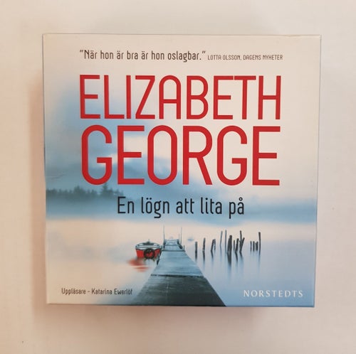 Elizabeth George – En lögn att lita på (Ljudbok, CD)