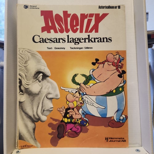 Asterix: Caesars lagerkrans av Goscinny och Uderzo, publicerad 1979