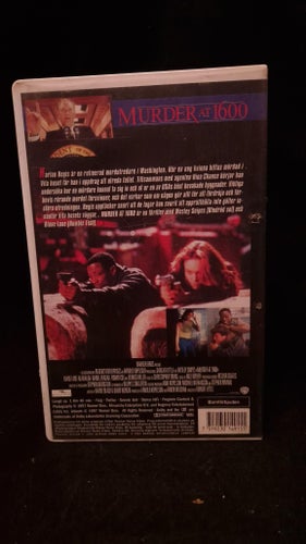 Murder At 1600 (VHS) Wesley Snipes/Diane Lane - HYR/EX-Rental