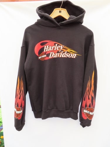Harley Davidson. Hoodie, huvtröja, stl M