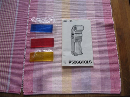 En manual Philips P536GTCLS med färgfilter
