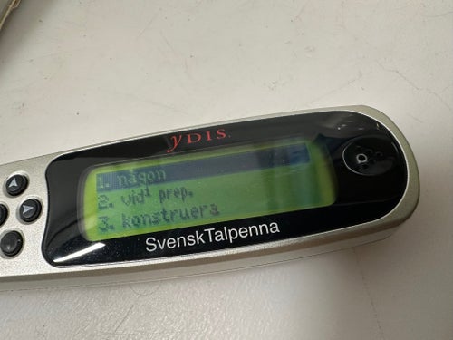 YDIS Svensk Talpenna Quicktionary II Språkverktyg översättningspenna scanner