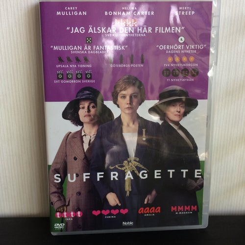 Suffragette -Dvd