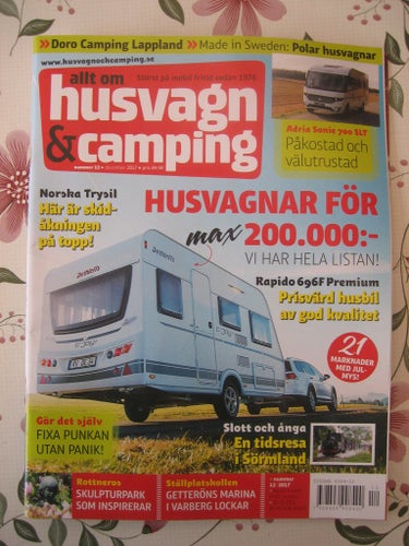 Allt om Husvagn & Camping Nr:12-2017