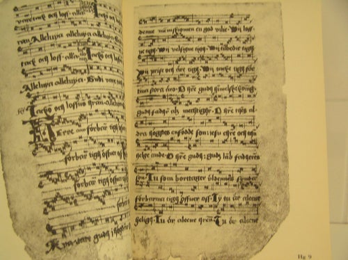 Musikhandskrifter från Högs och Bjuråkers kyrkor.