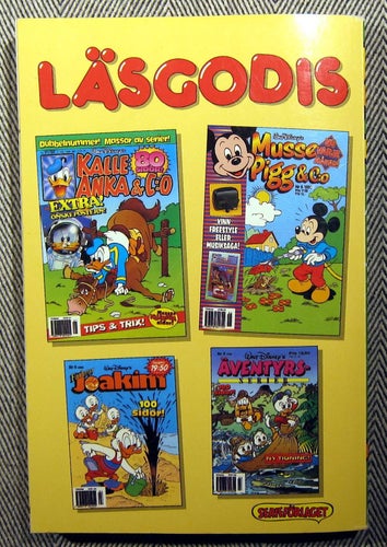 Kalle Anka Ankas Pocket Walt Disney Nr 201 246 sidor 1996