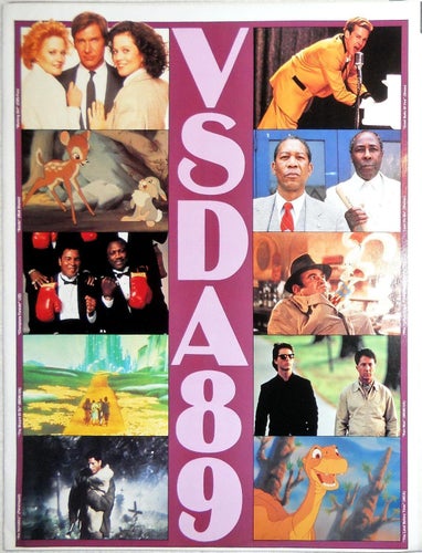 VSDA '89 - 48-PAGE BILLBOARD SUPPLEMENT, VIDEO FILM DEALERS BILAGA 1989