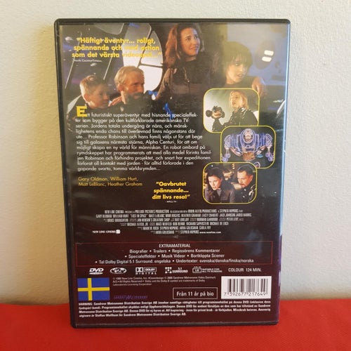 DVD - Lost In Space - Gary Oldman/Matt LeBlanc/William Hurt - Mycket Fint Skick