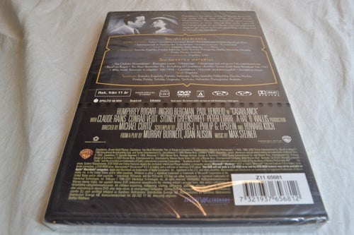 Casablanca DVD Inplastad
