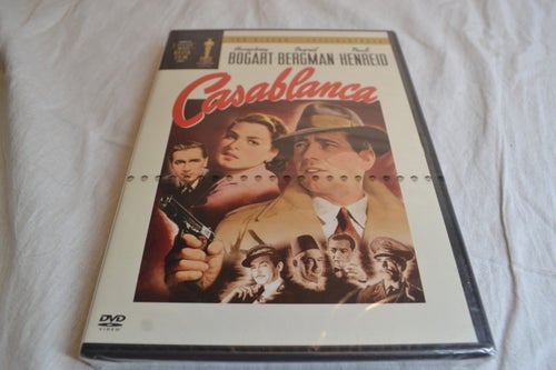 Casablanca DVD Inplastad