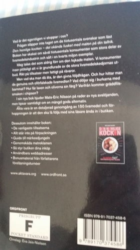 bok MAT Mats-Eric Nilsson ÄKTA VARA ordfront
